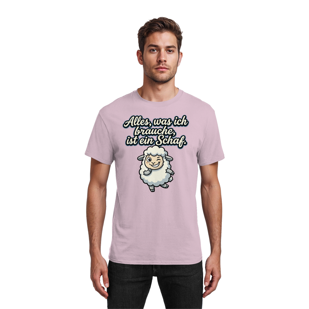 Alles, was ich brauche, ist ein Schaf!  - Heavy Cotton T-Shirt