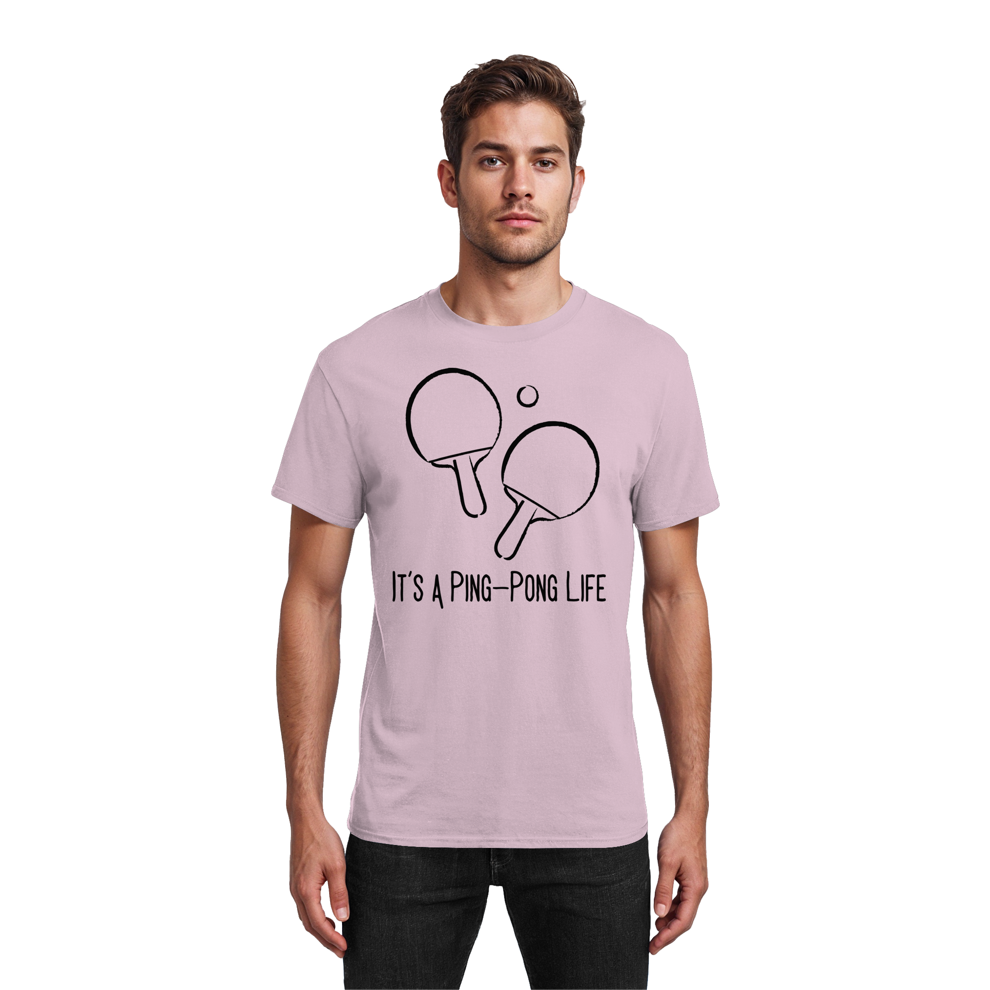 It's a Ping-Pong Life - Heavy Cotton T-Shirt