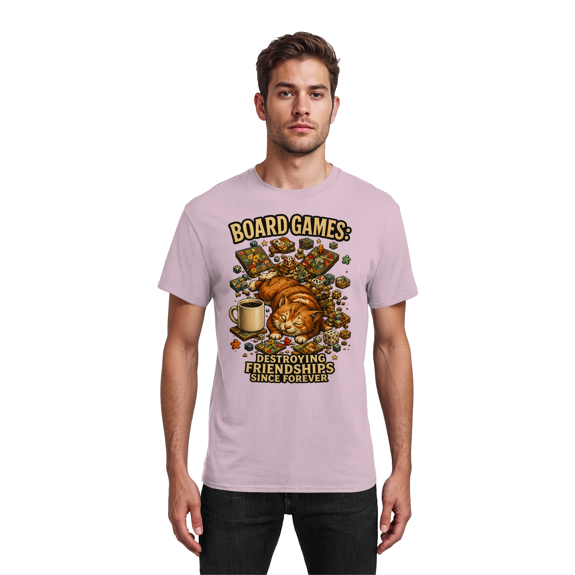 Board Games - Heavy Cotton T-Shirt