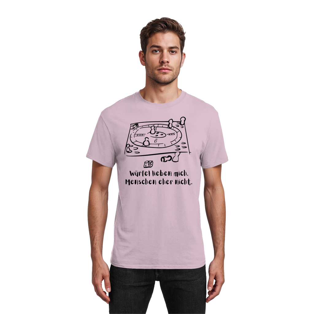 Würfel lieben mich. Menschen eher nicht. - Heavy Cotton T-Shirt