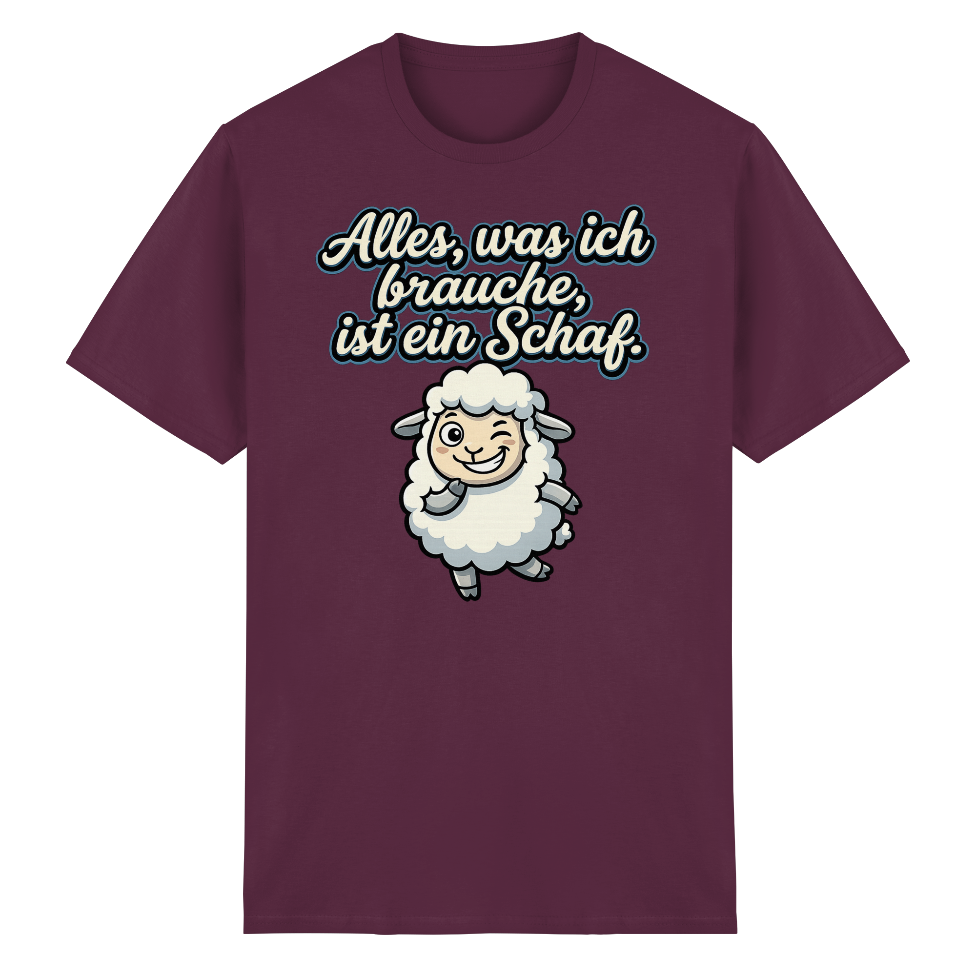 Alles, was ich brauche, ist ein Schaf!  - Heavy Cotton T-Shirt