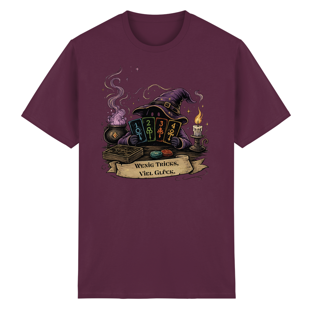 Wenig Tricks, viel Glück - Heavy Cotton T-Shirt