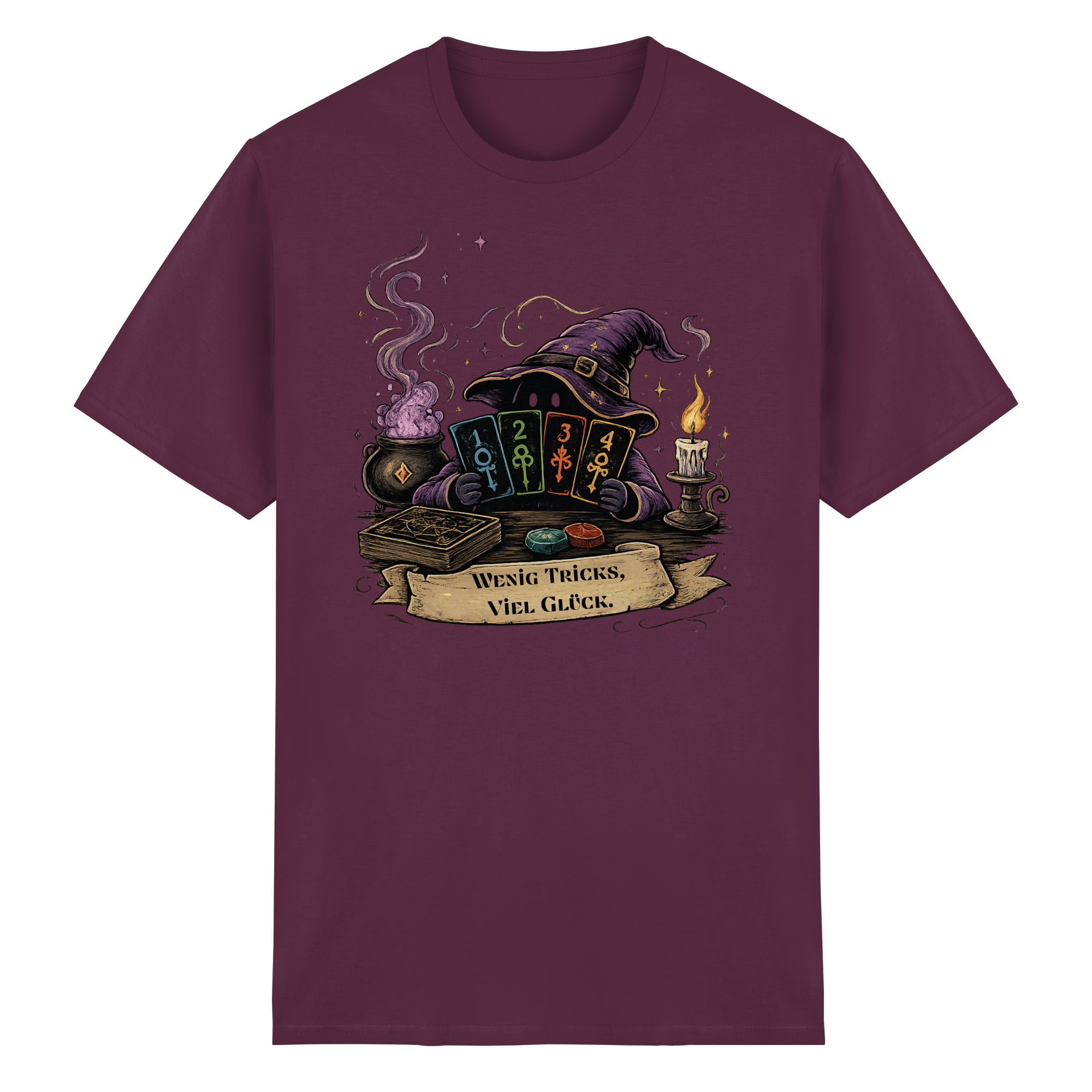 Wenig Tricks, viel Glück - Heavy Cotton T-Shirt