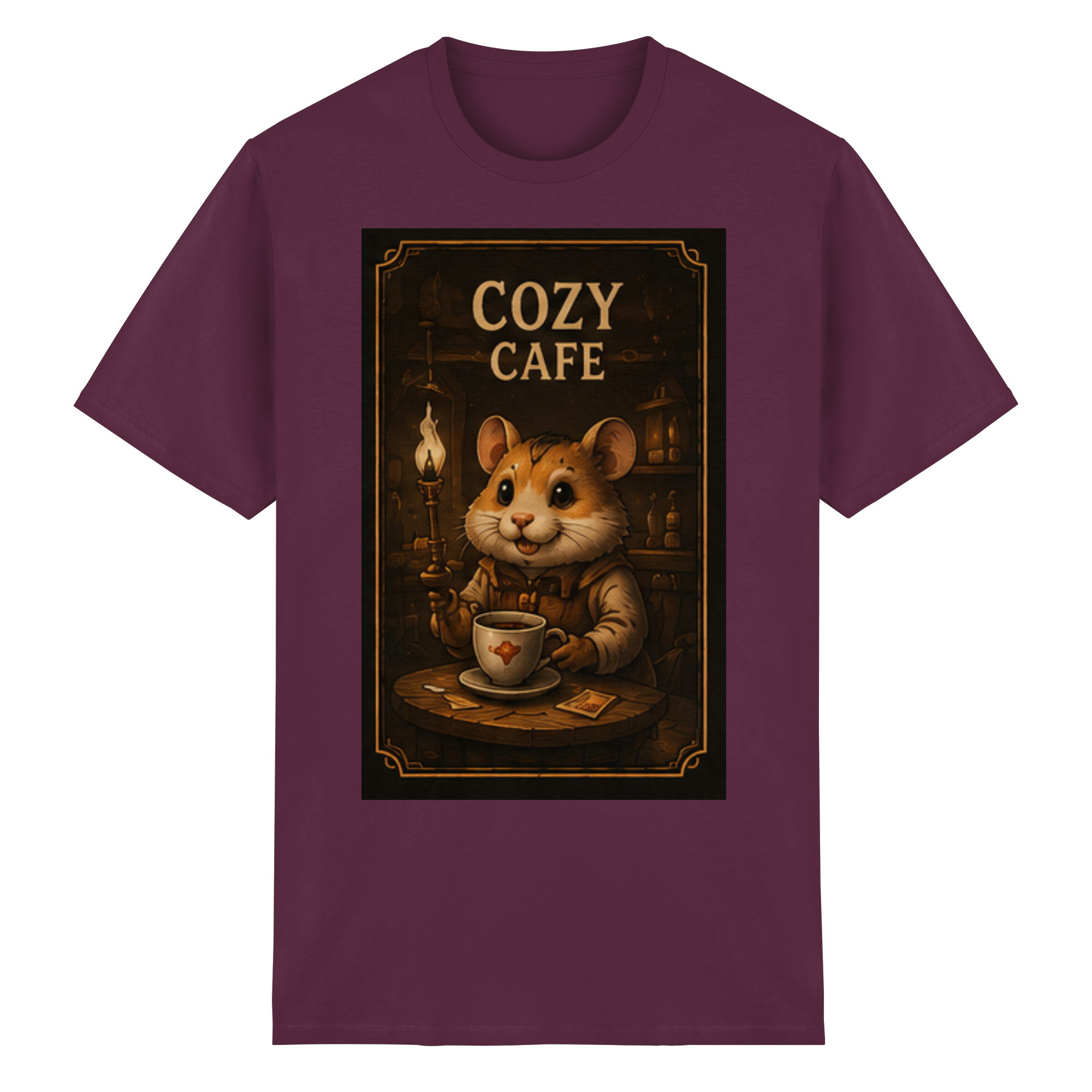 Cozy Café - Heavy Cotton T-Shirt