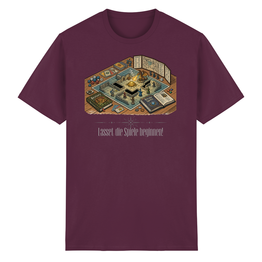 Lasset die Spiele beginnen!  - Heavy Cotton T-Shirt