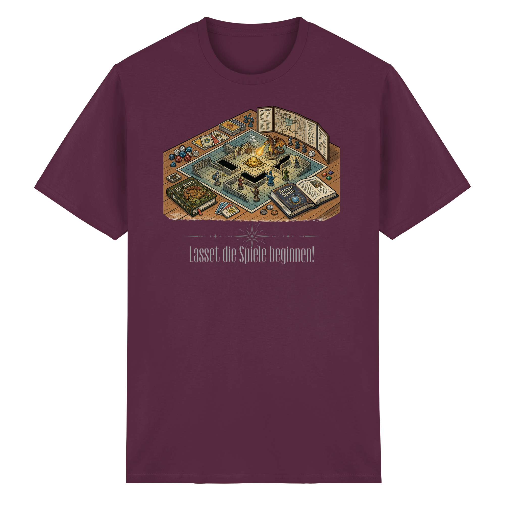 Lasset die Spiele beginnen!  - Heavy Cotton T-Shirt