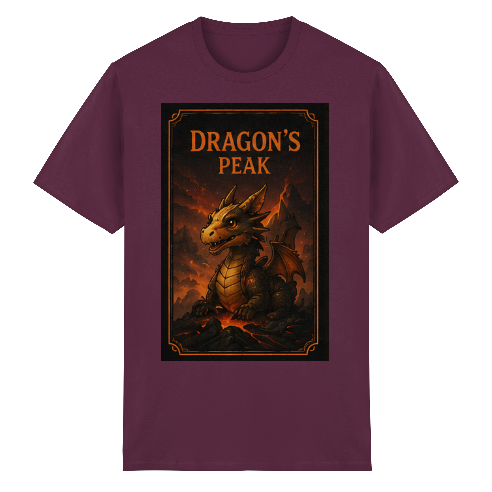 Dragon´s Peak - Heavy Cotton T-Shirt