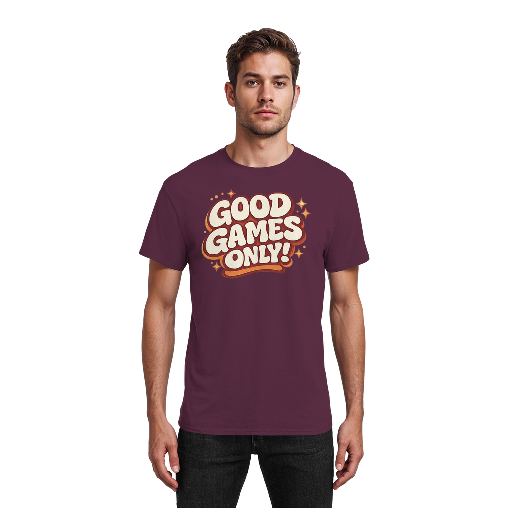Good Games Only! - Heavy Cotton T-Shirt
