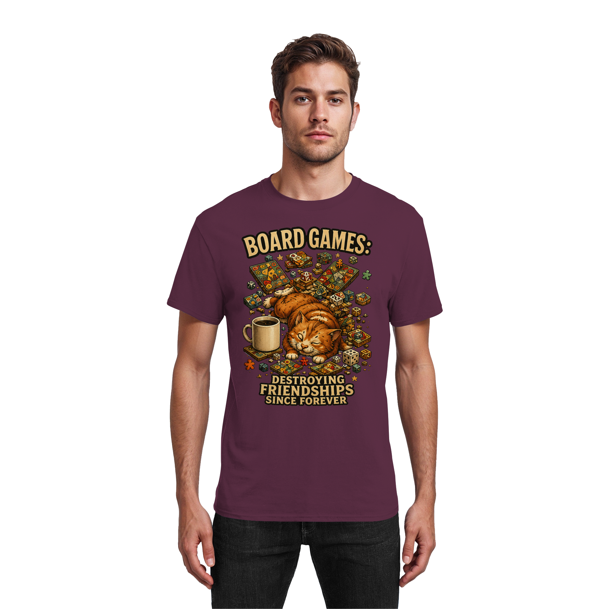 Board Games - Heavy Cotton T-Shirt