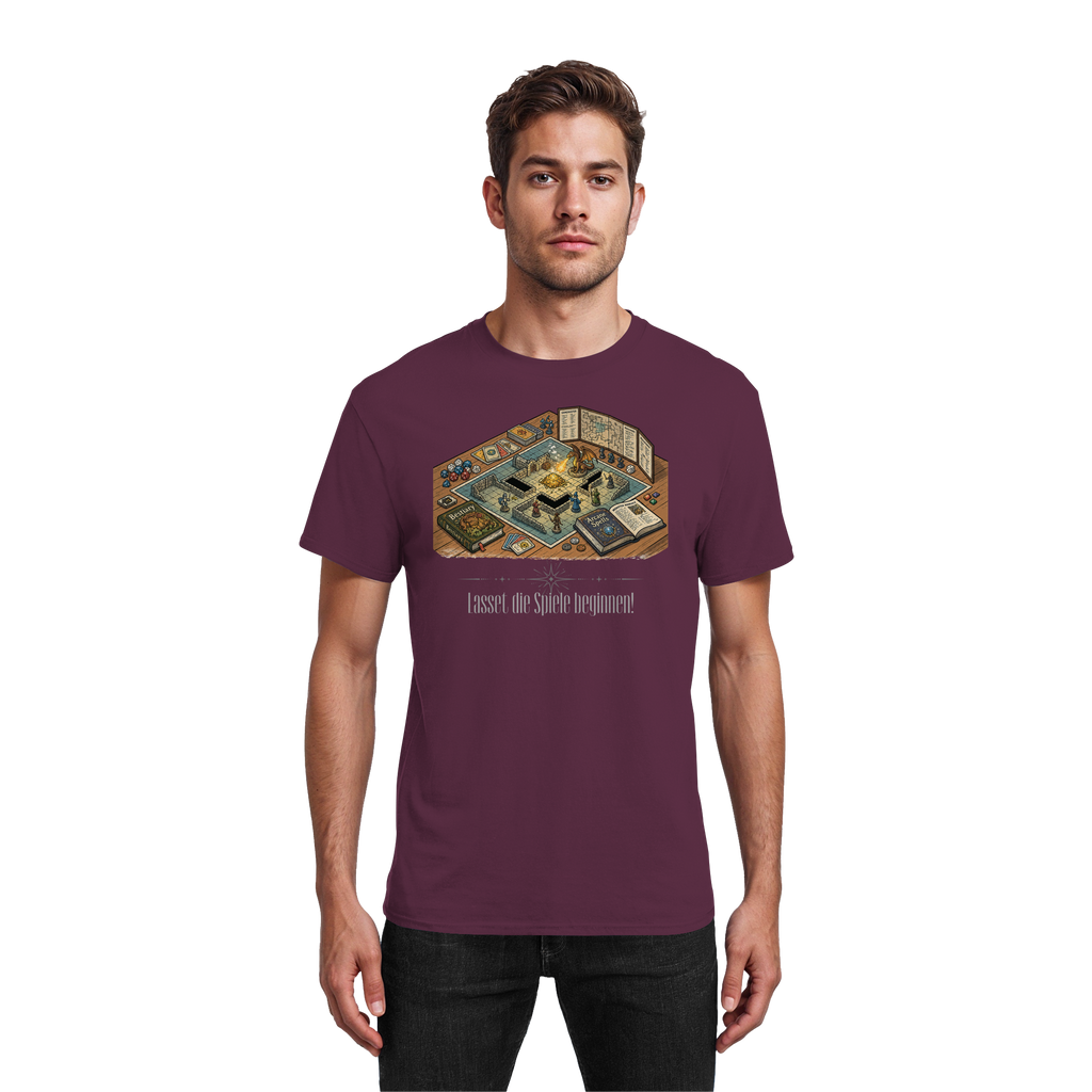 Lasset die Spiele beginnen!  - Heavy Cotton T-Shirt