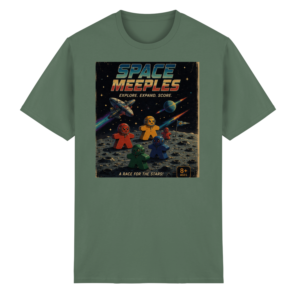 Space Maples - Heavy Cotton T-Shirt
