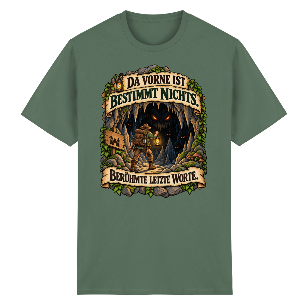 Da vorne ist bestimmt nichts - Heavy Cotton T-Shirt