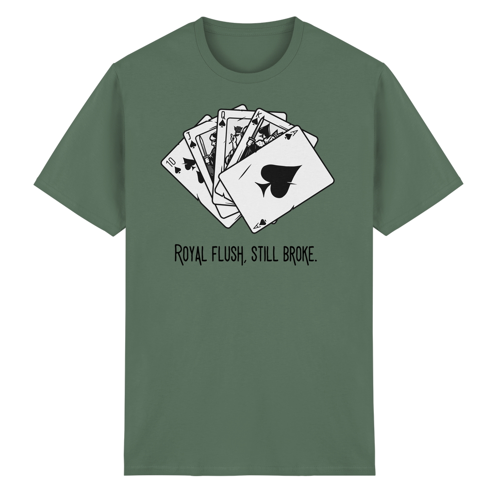 Ace Up My Sleeve - Heavy Cotton T-Shirt