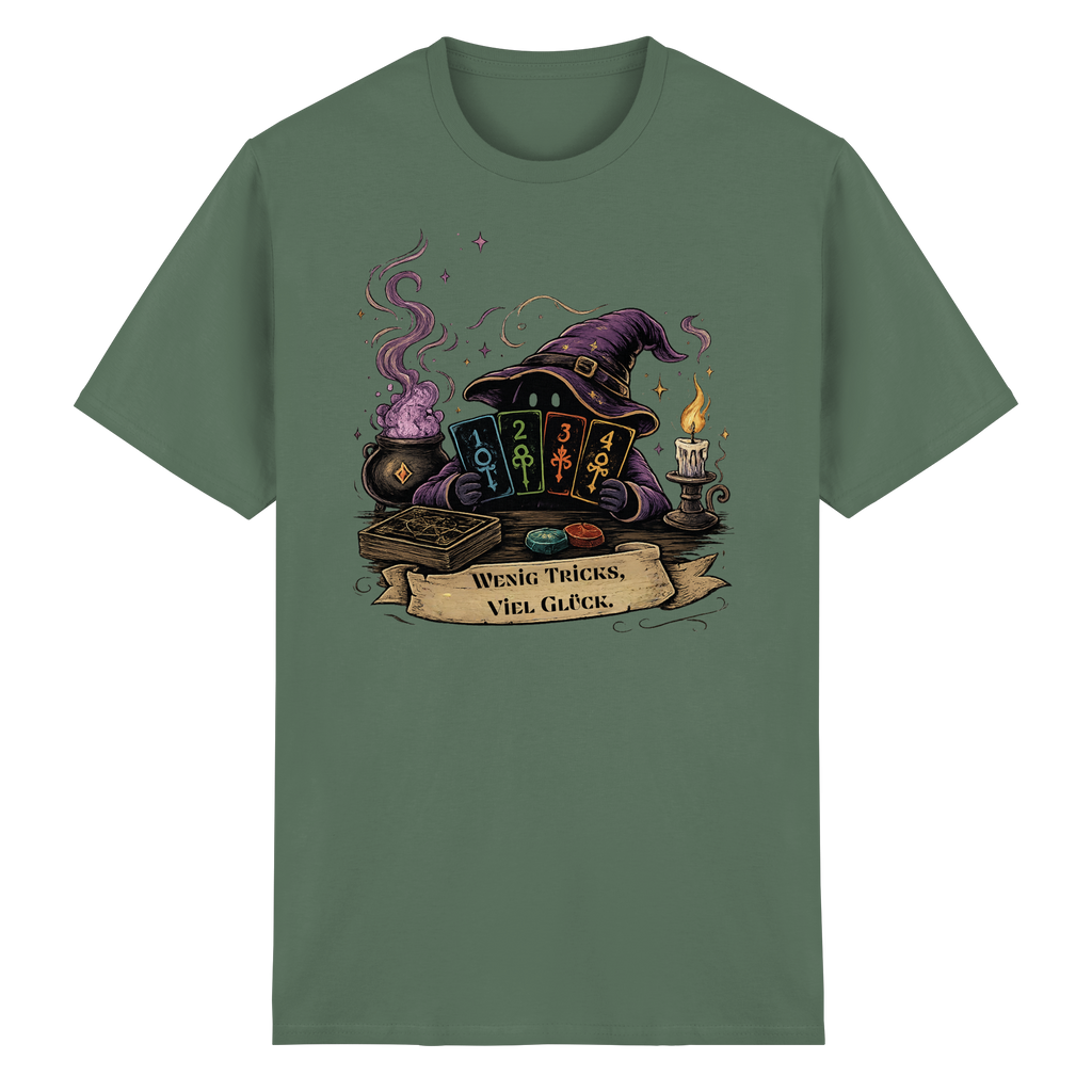 Wenig Tricks, viel Glück - Heavy Cotton T-Shirt