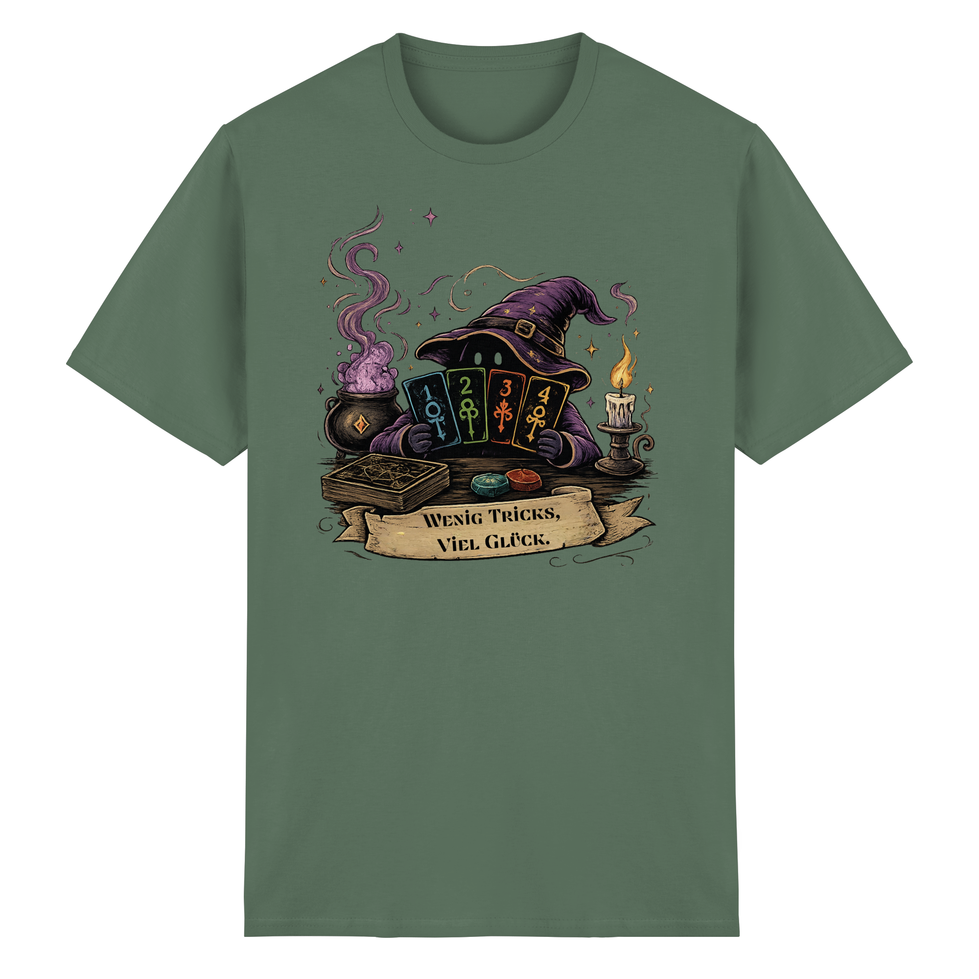 Wenig Tricks, viel Glück - Heavy Cotton T-Shirt