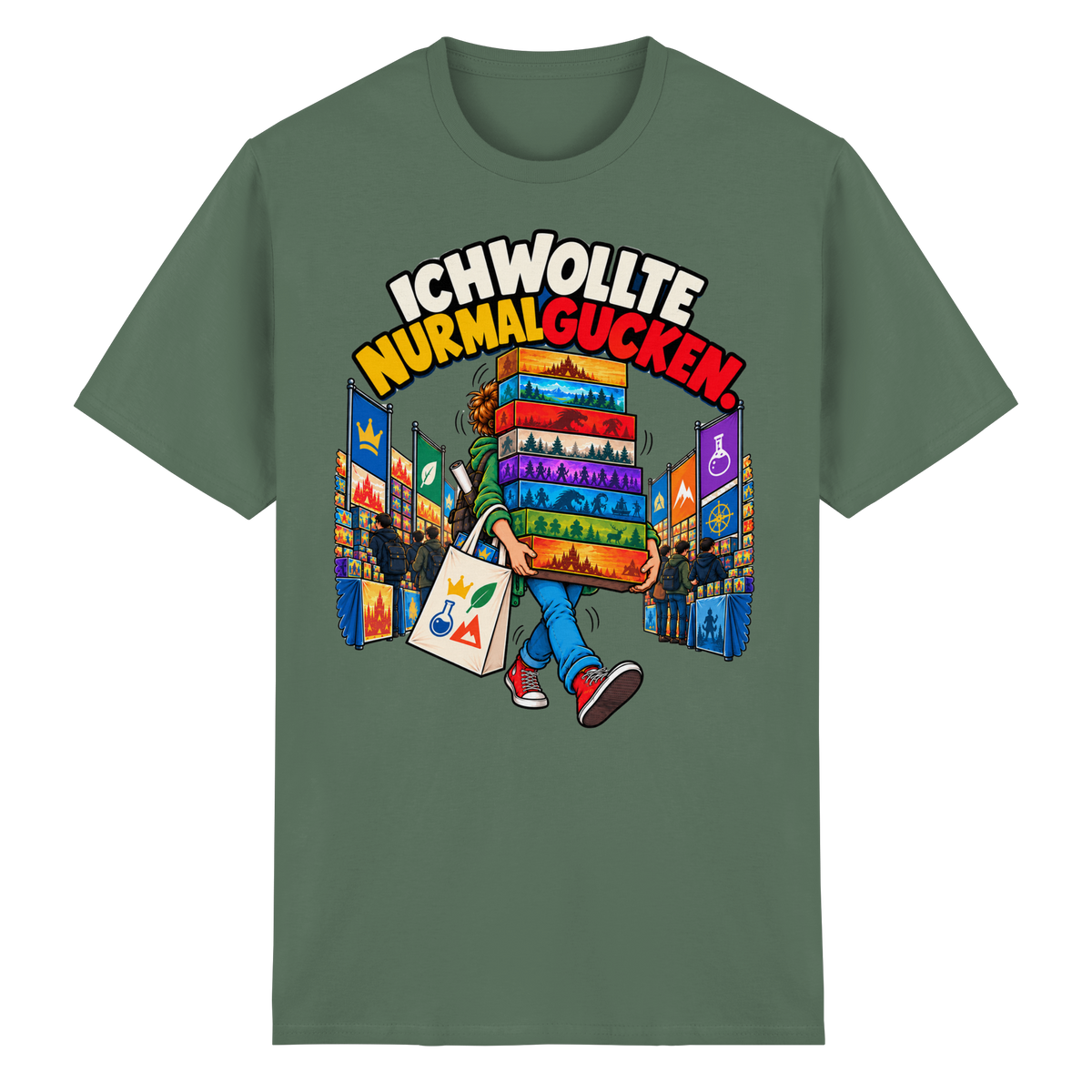 Ich wollte nur mal gucken - Heavy Cotton T-Shirt