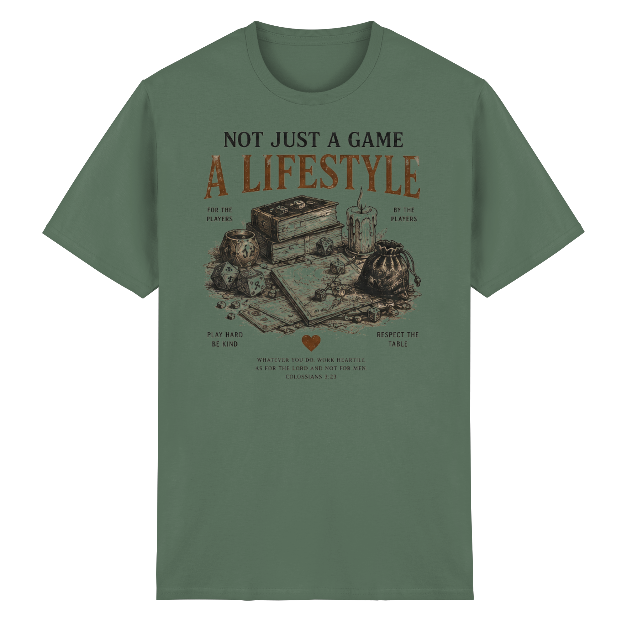 Not Just A Game - Heavy Cotton T-Shirt
