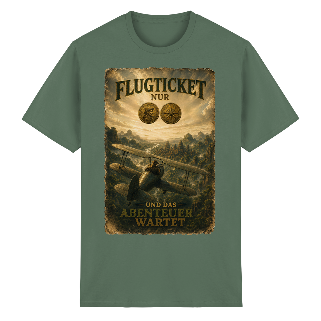 Adventure Ticket - Heavy Cotton T-Shirt