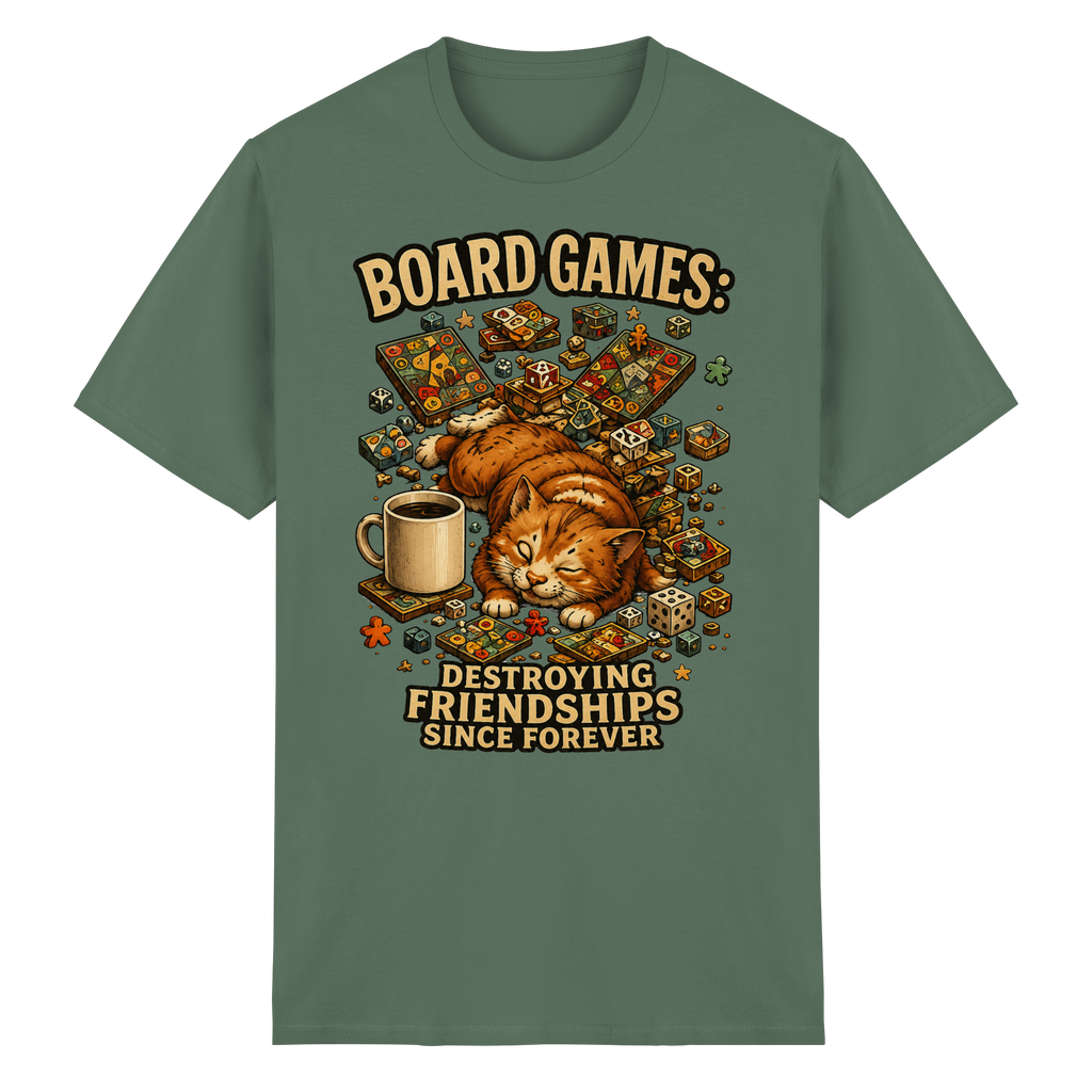Board Games - Heavy Cotton T-Shirt