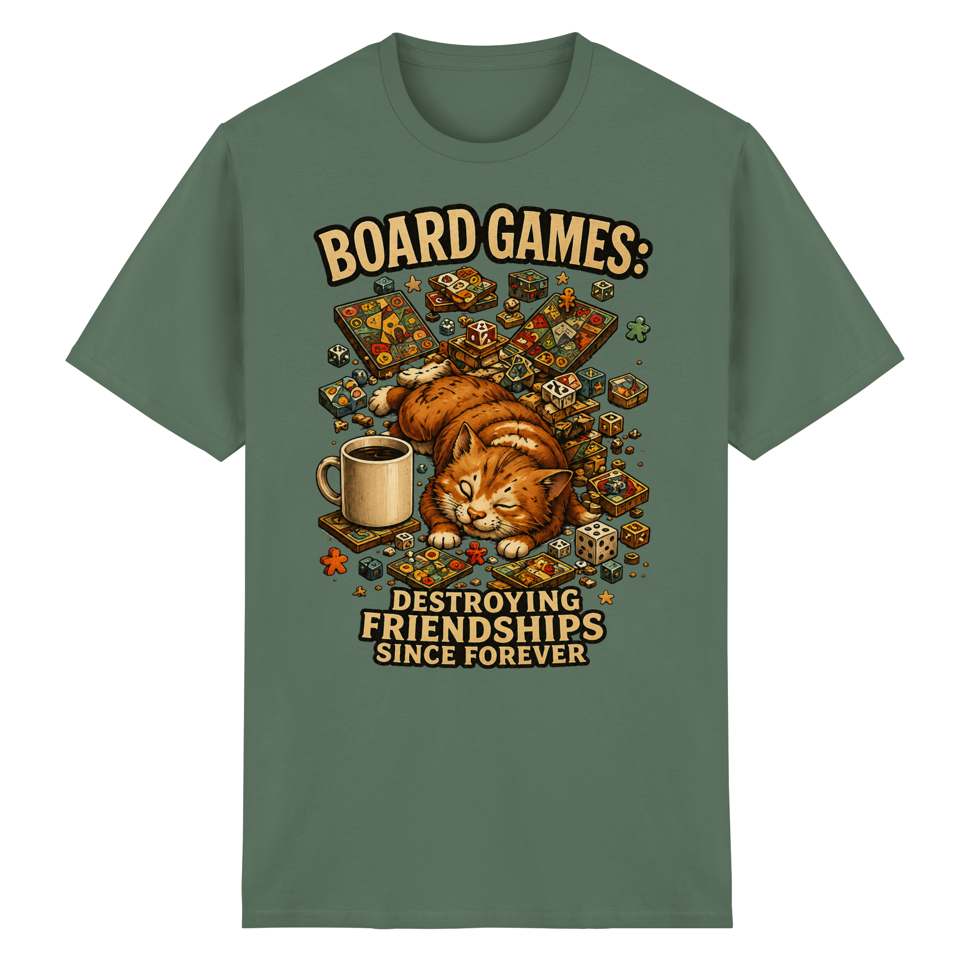 Board Games - Heavy Cotton T-Shirt