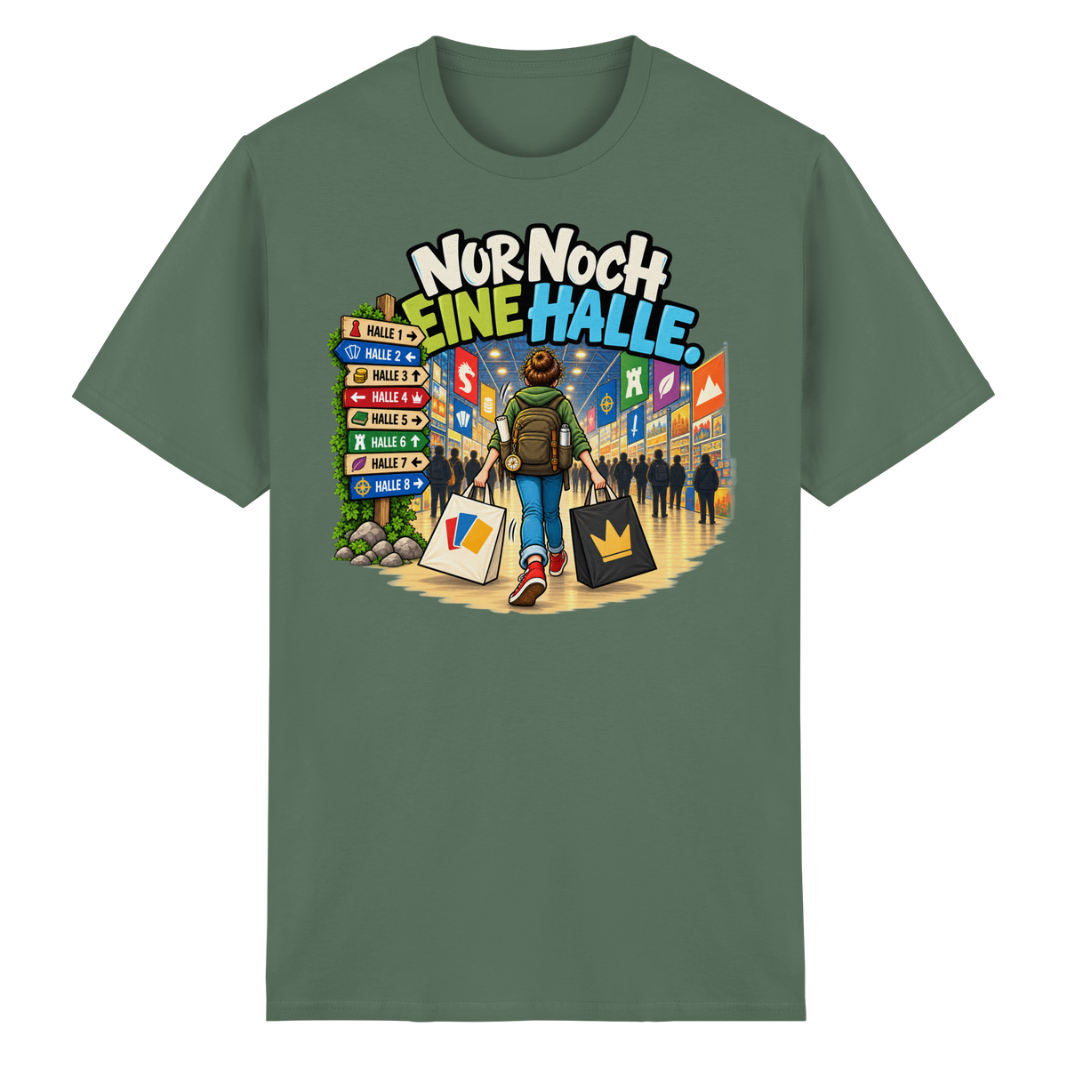 Nur noch eine Halle - Heavy Cotton T-Shirt