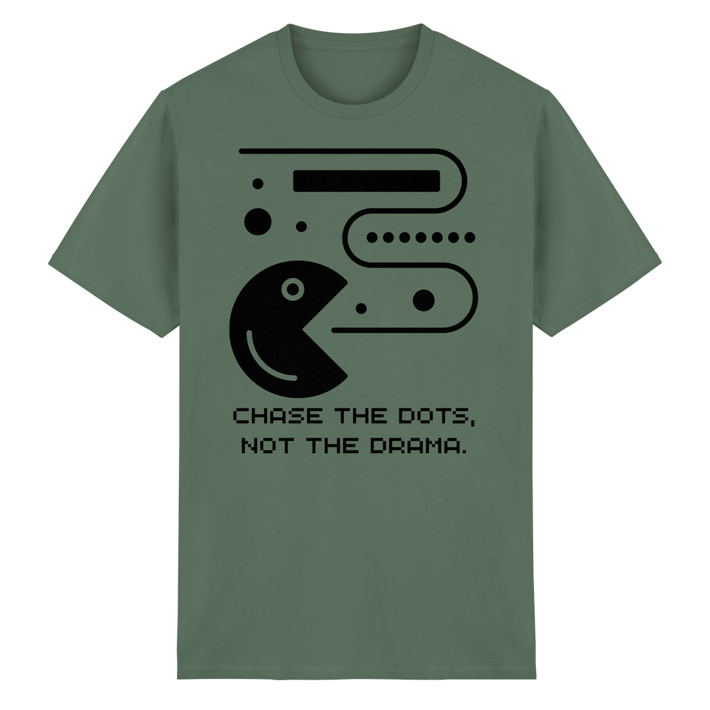 Chase the Dots, Not the Drama - Heavy Cotton T-Shirt