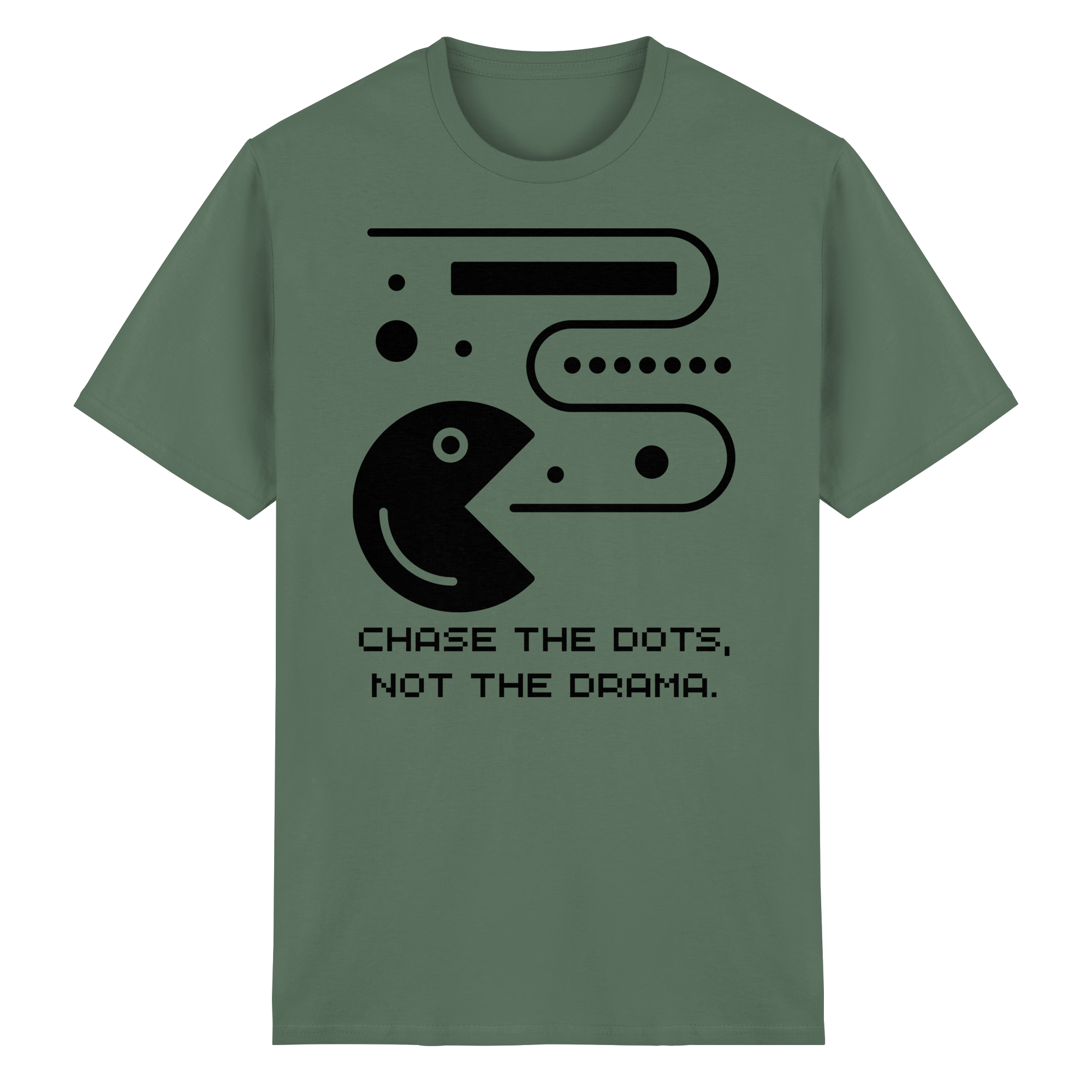 Chase the Dots, Not the Drama - Heavy Cotton T-Shirt