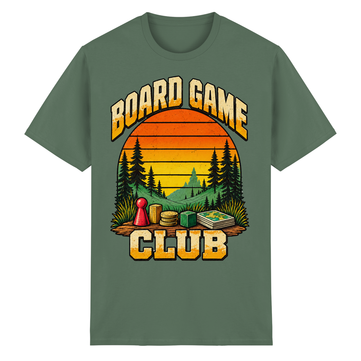 Board Game Club - Heavy Cotton T-Shirt