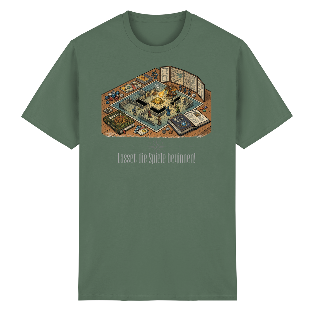 Lasset die Spiele beginnen!  - Heavy Cotton T-Shirt