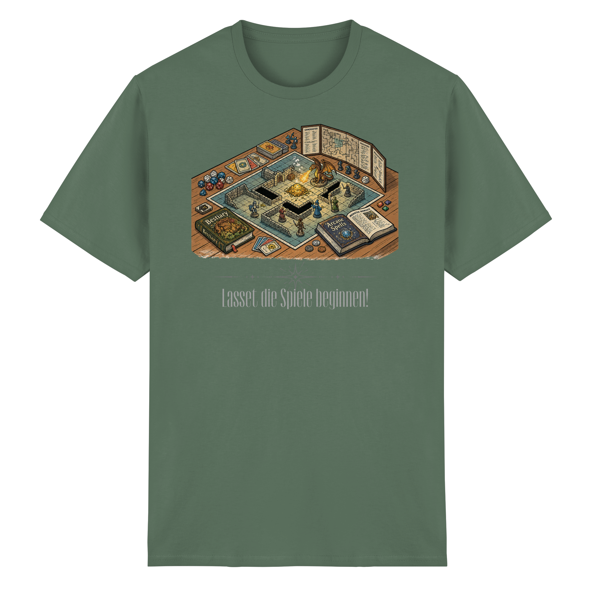 Lasset die Spiele beginnen!  - Heavy Cotton T-Shirt