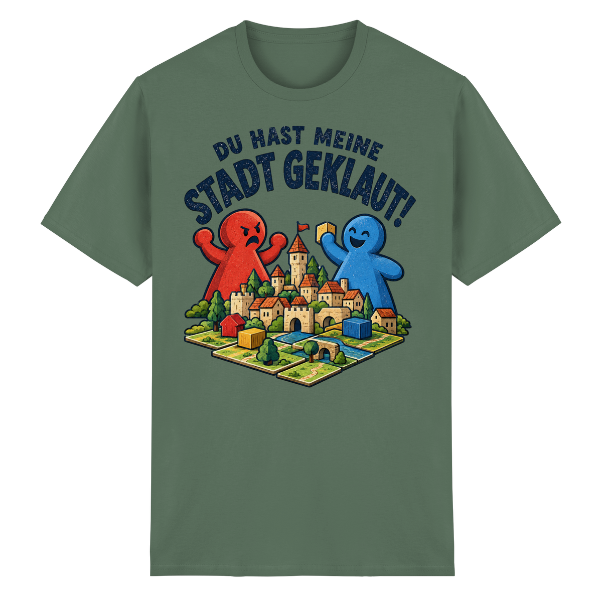 Stadtmauer der Freundschaft - Heavy Cotton T-Shirt