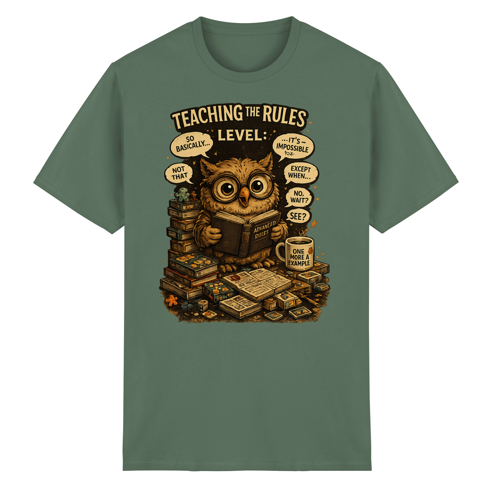 Teaching The Rules - Heavy Cotton T-Shirt