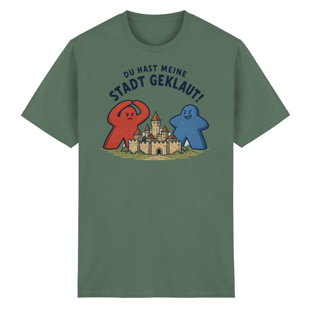 Stadtmauer der Freundschaft - Heavy Cotton T-Shirt
