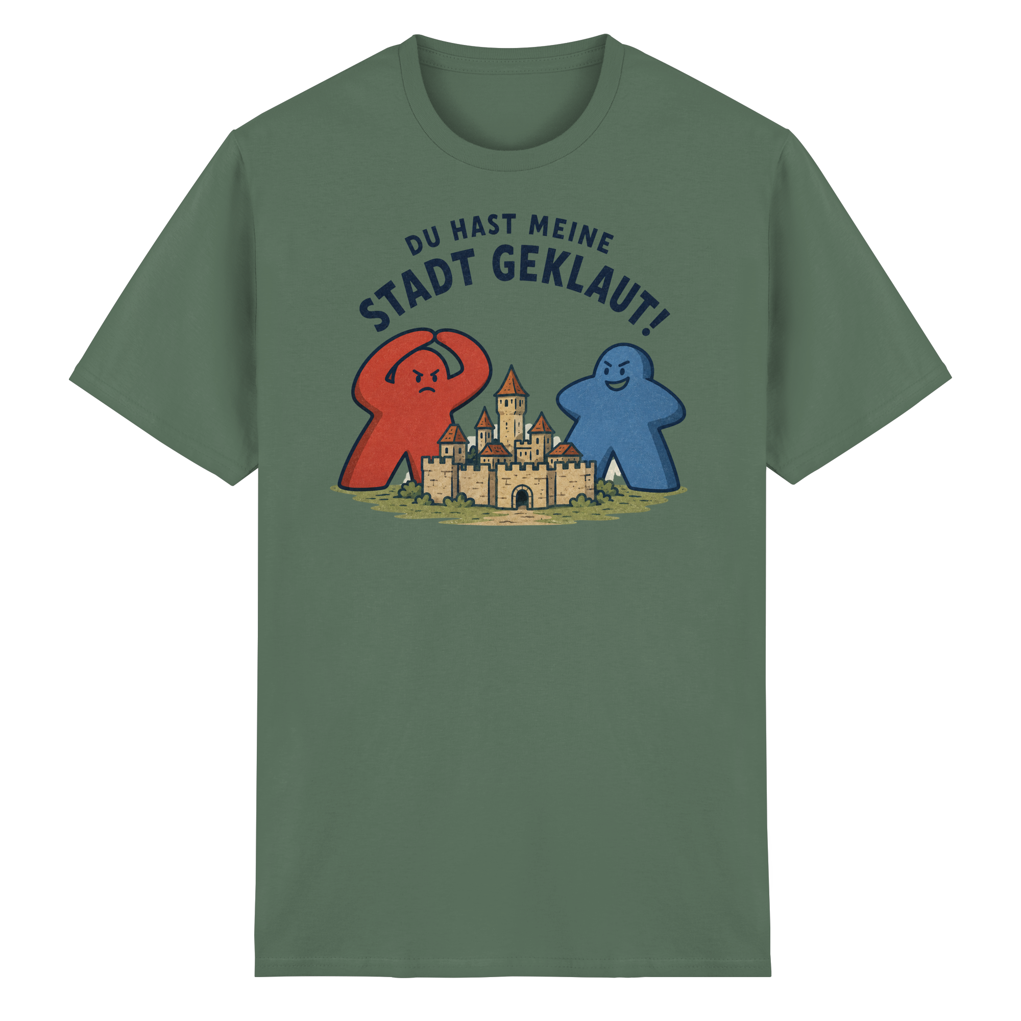 Stadtmauer der Freundschaft - Heavy Cotton T-Shirt