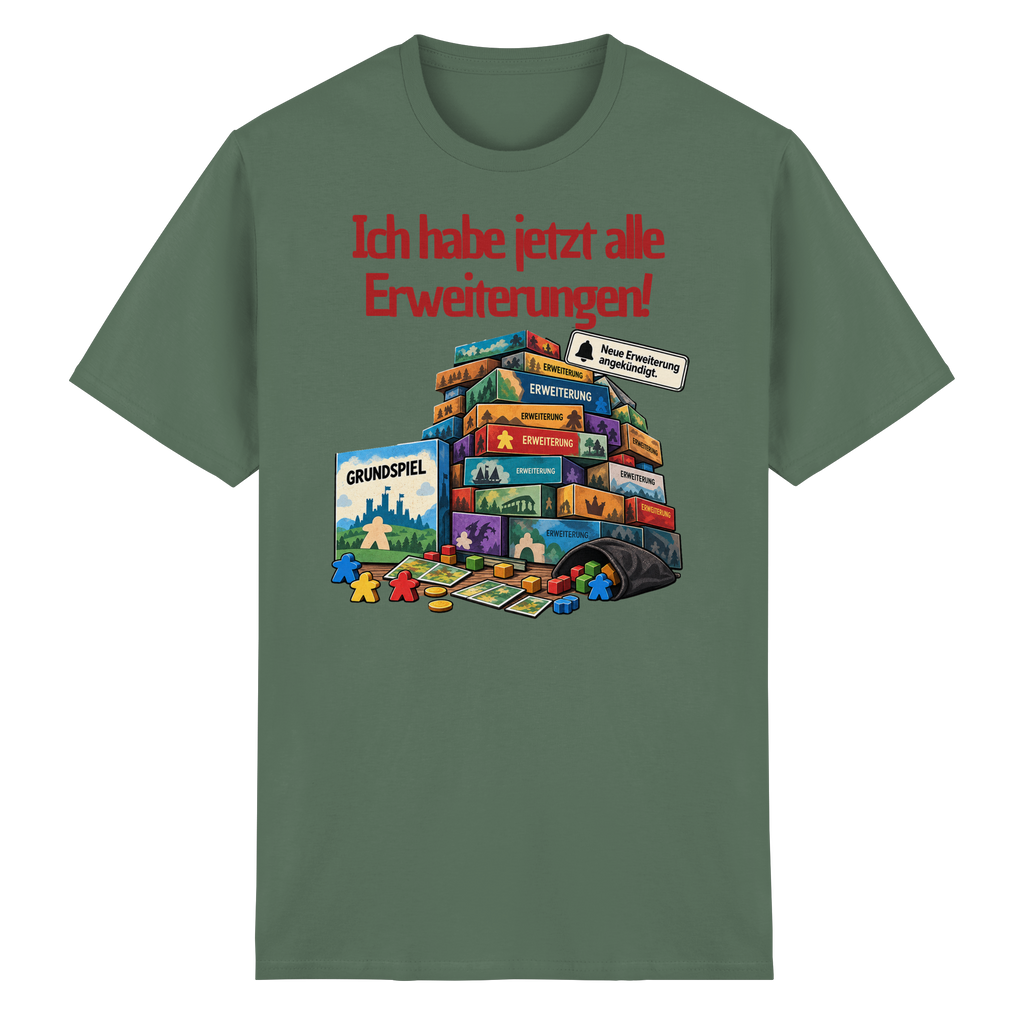 Ich hab jetzt alle Erweiterungen - Heavy Cotton T-Shirt
