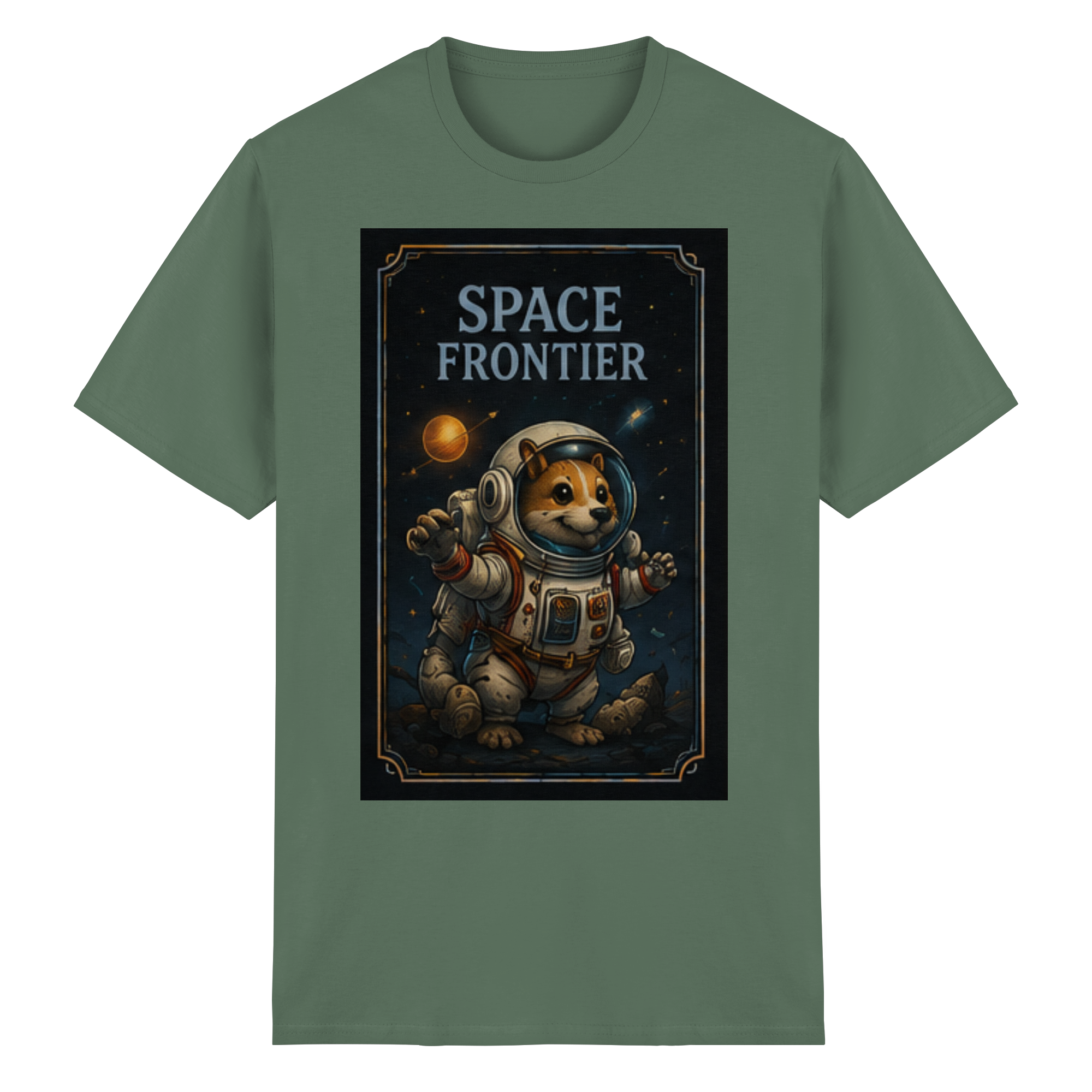 Space Frontier - Heavy Cotton T-Shirt