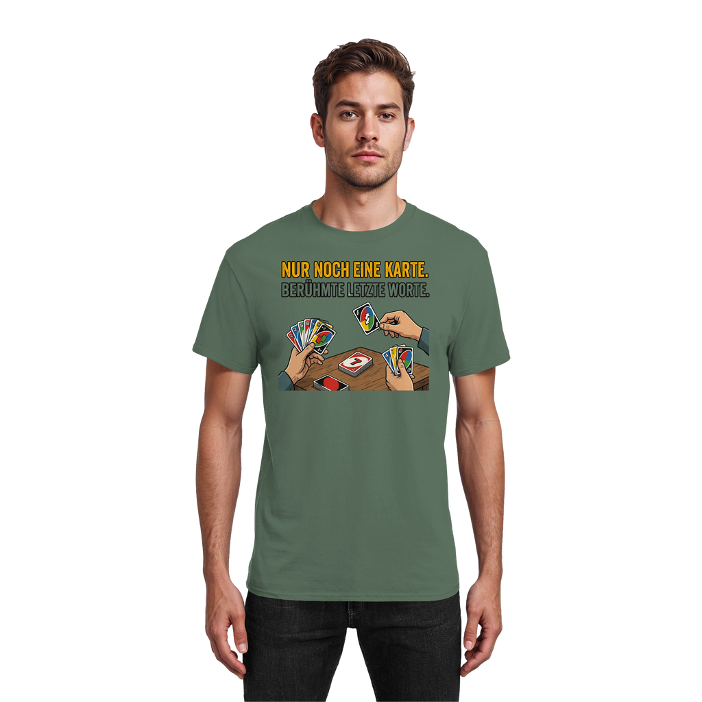 Nur noch eine Karte! - Heavy Cotton T-Shirt