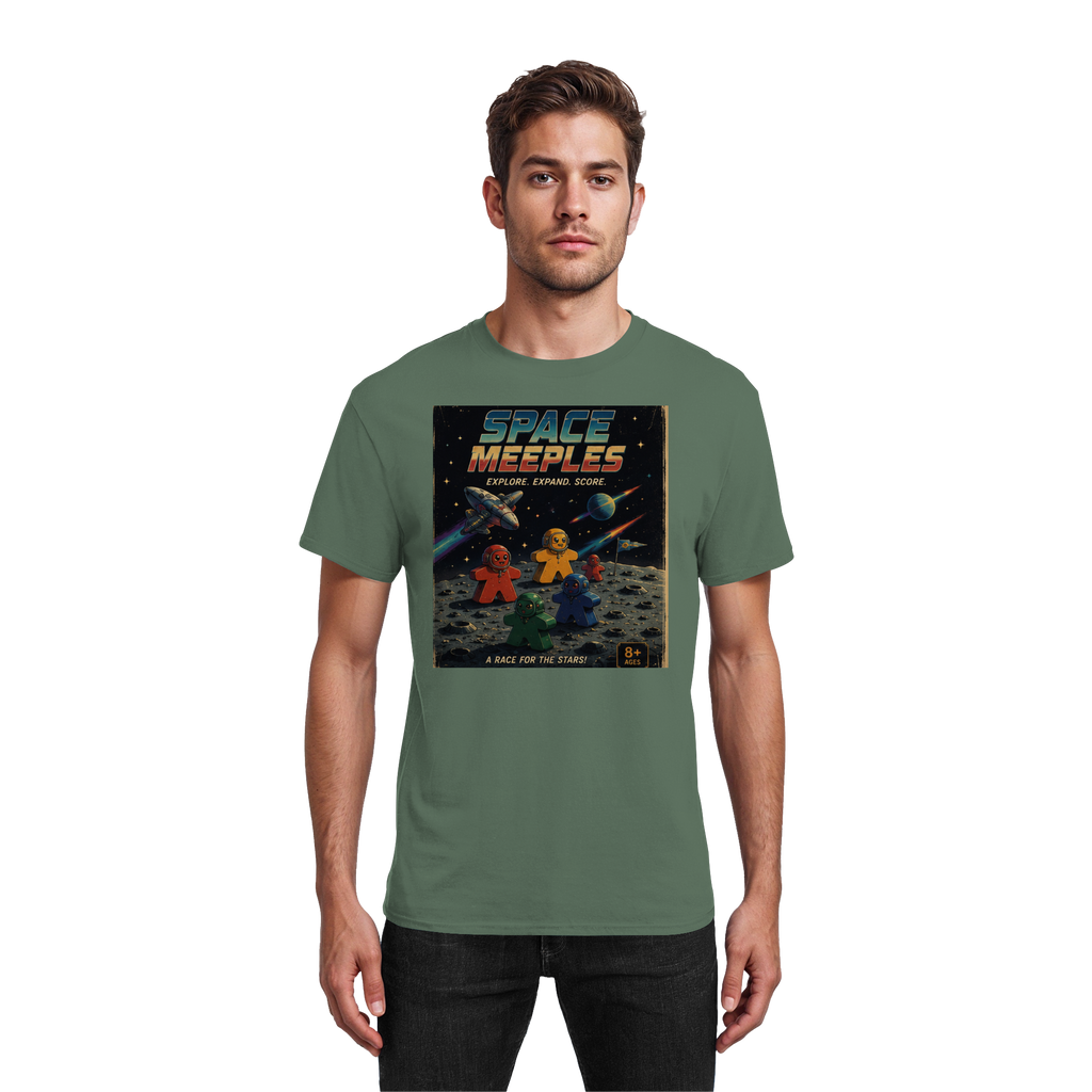 Space Maples - Heavy Cotton T-Shirt