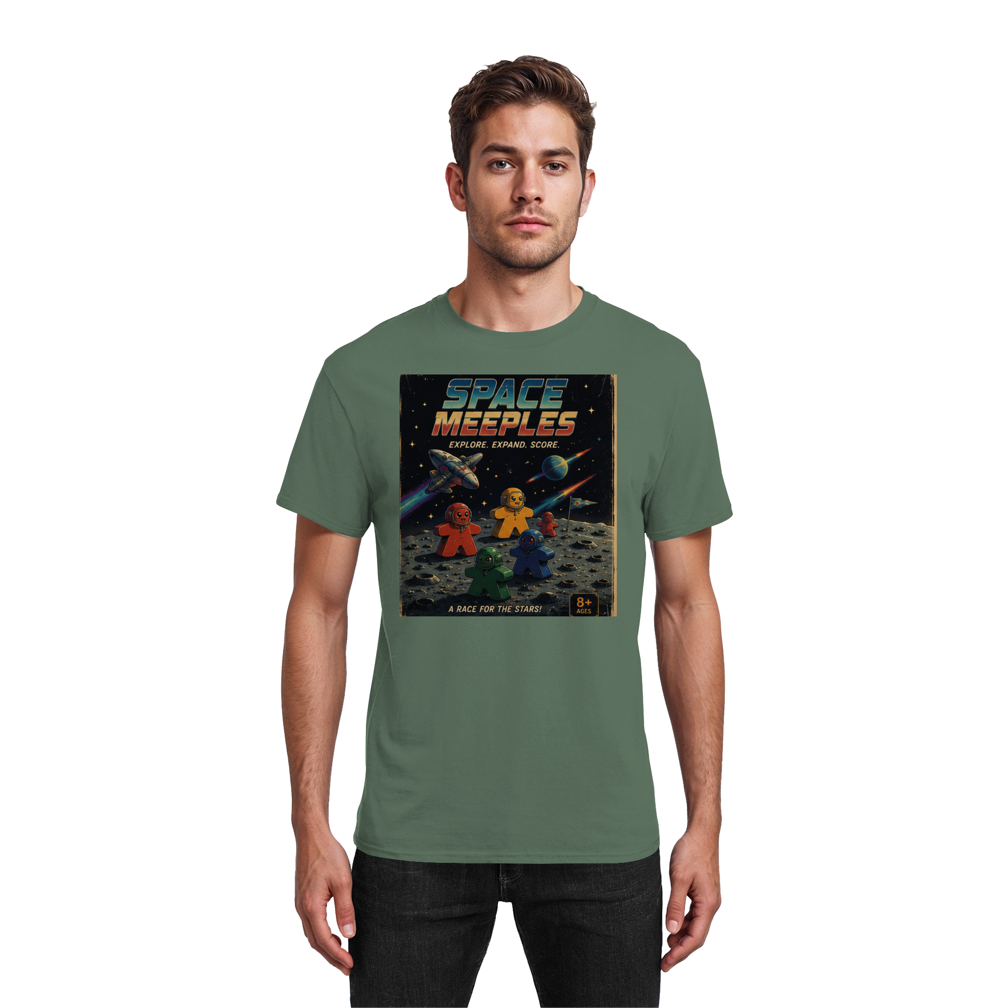 Space Maples - Heavy Cotton T-Shirt