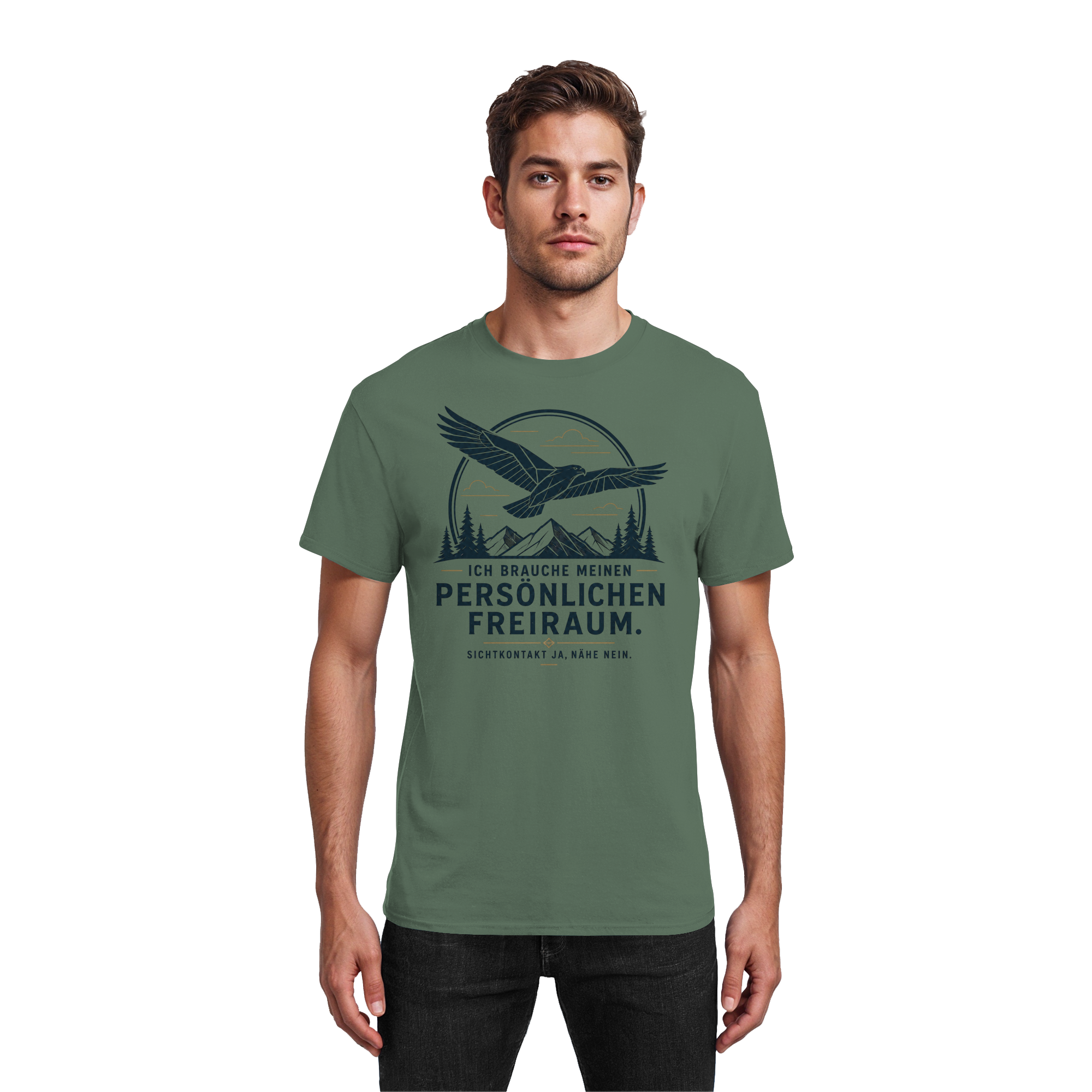 Persönlicher Freiraum - Heavy Cotton T-Shirt