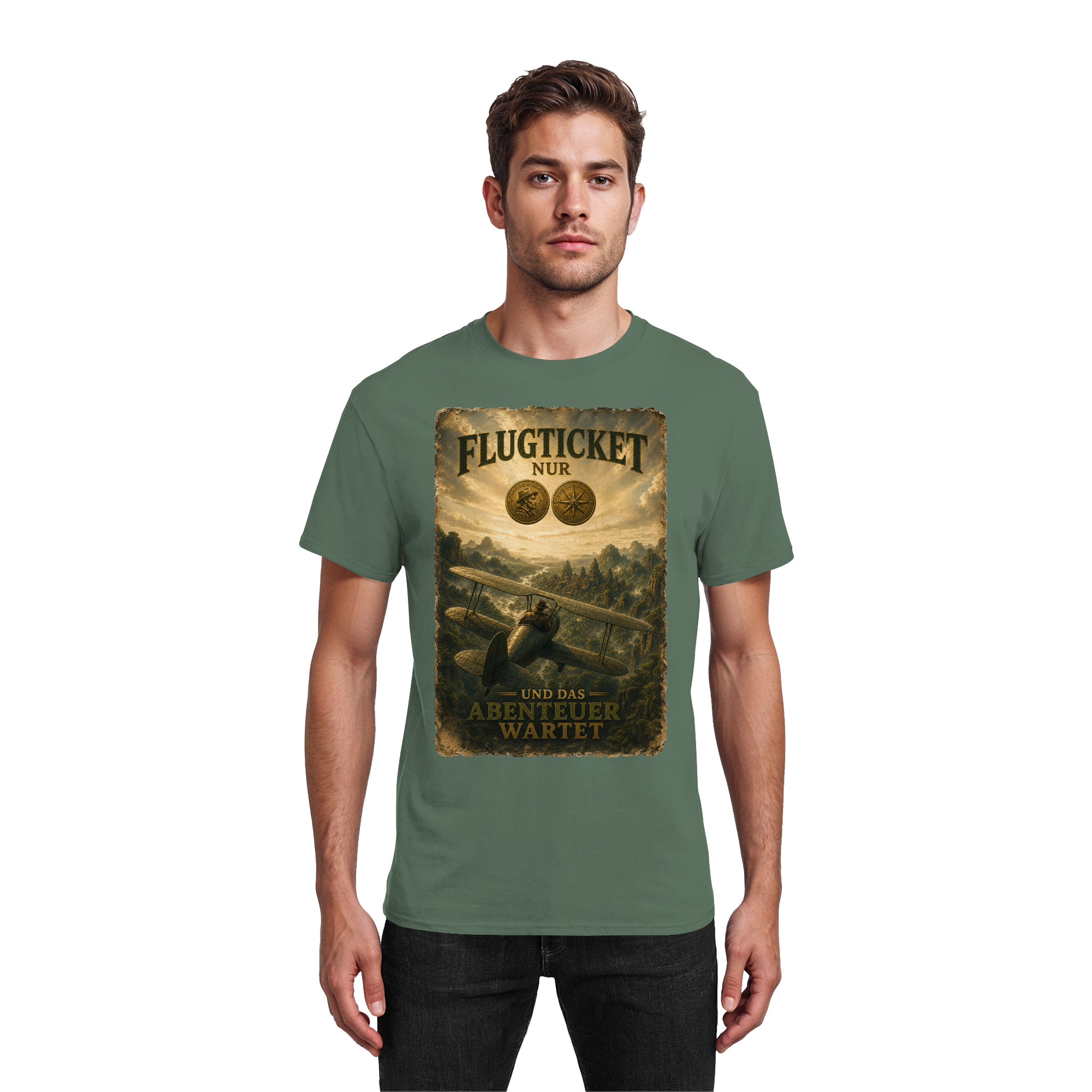 Adventure Ticket - Heavy Cotton T-Shirt