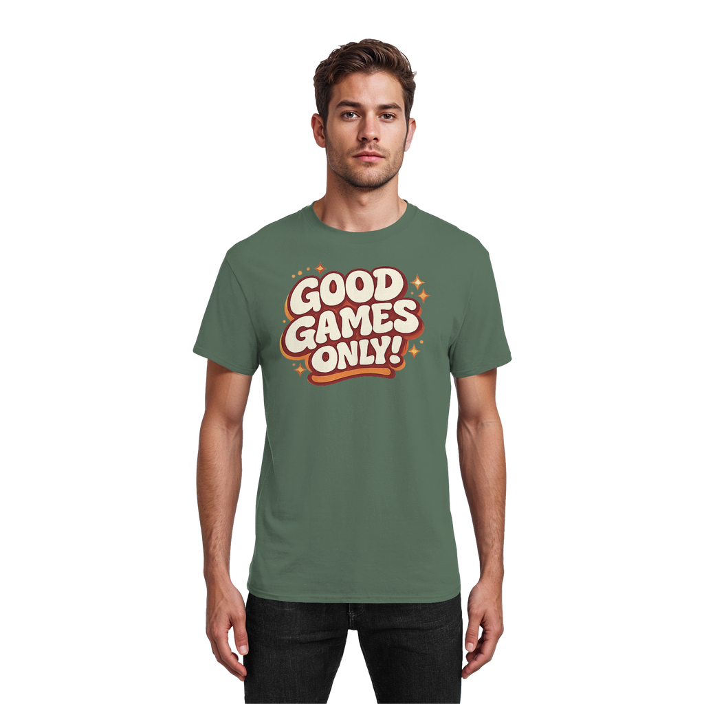 Good Games Only! - Heavy Cotton T-Shirt
