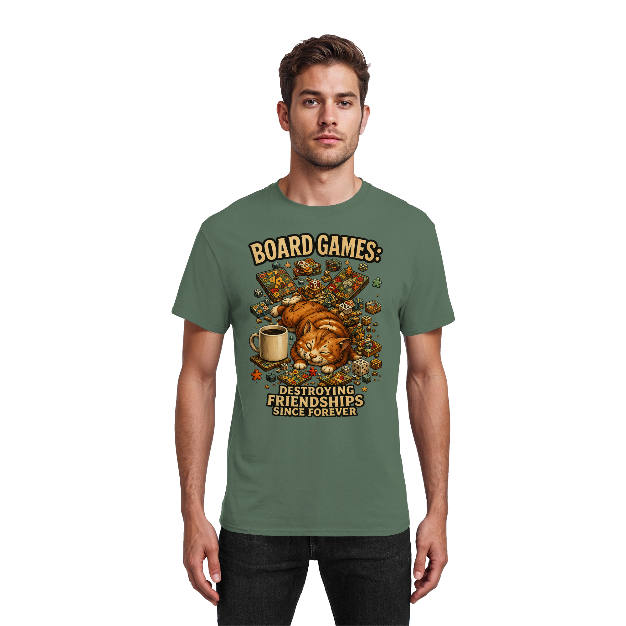 Board Games - Heavy Cotton T-Shirt
