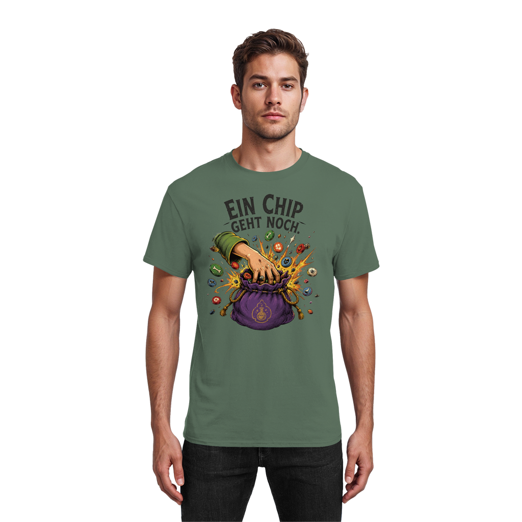 Ein Chip geht noch - Heavy Cotton T-Shirt