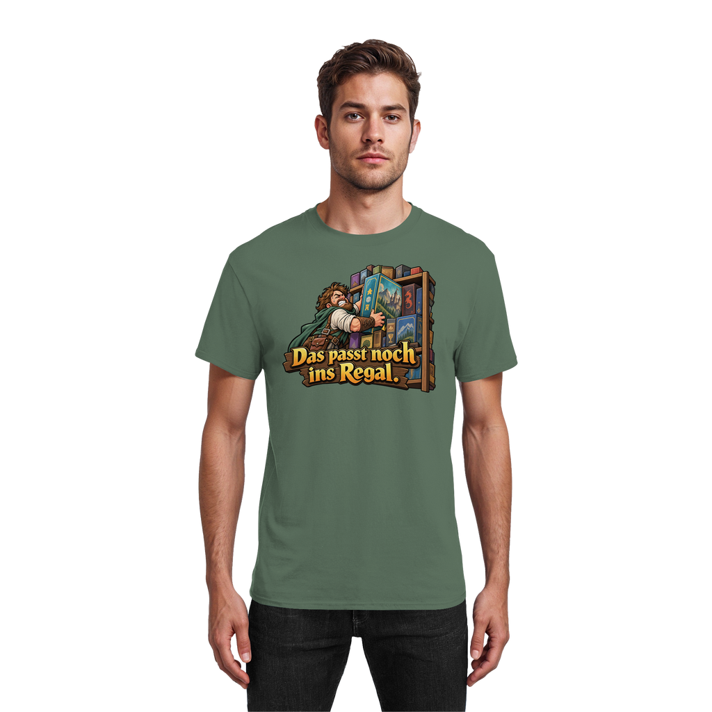 Das passt noch ins Regal - Heavy Cotton T-Shirt
