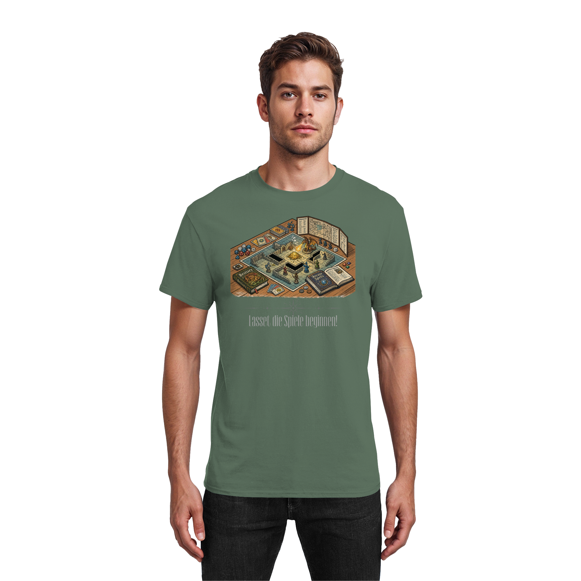 Lasset die Spiele beginnen!  - Heavy Cotton T-Shirt