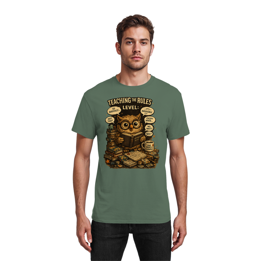Teaching The Rules - Heavy Cotton T-Shirt