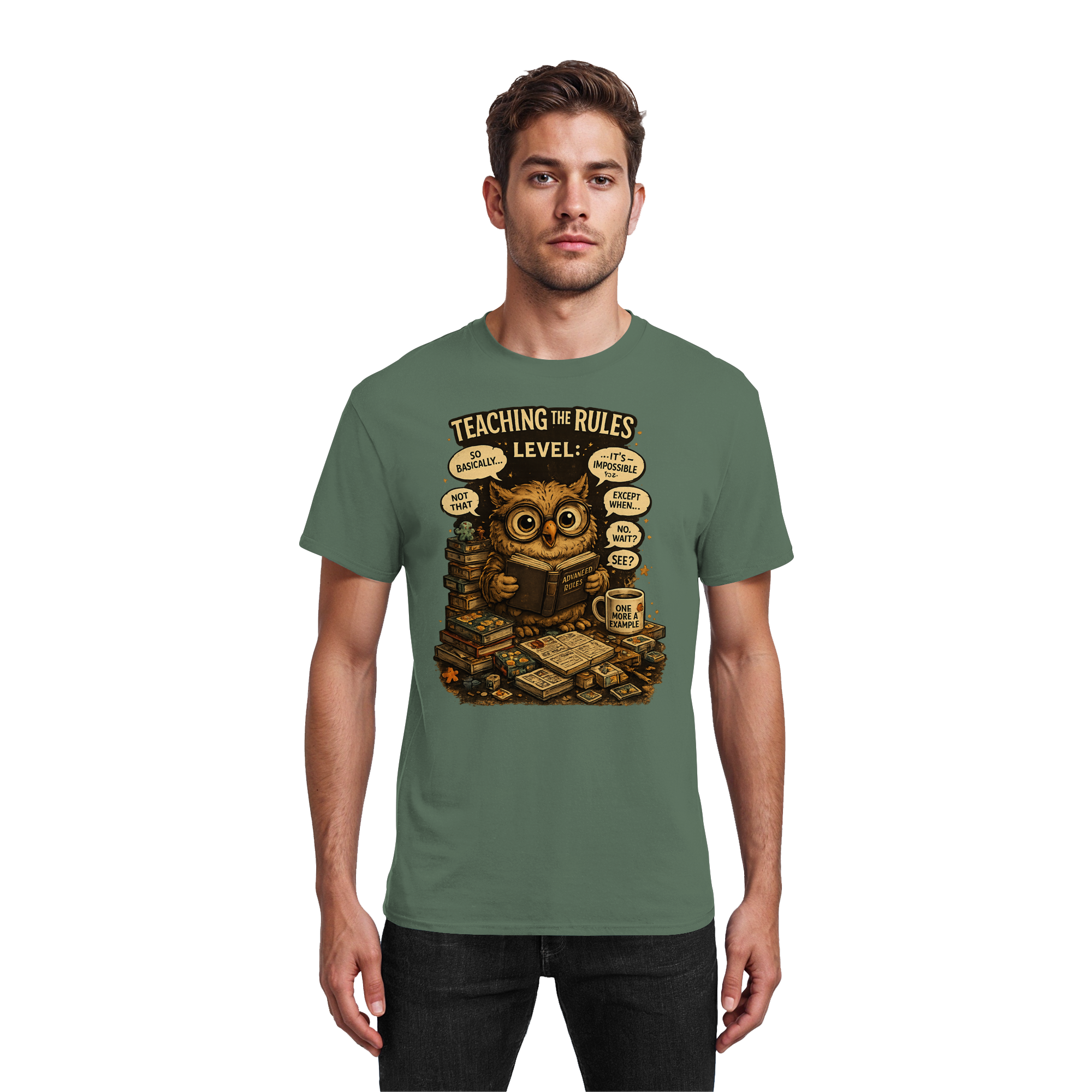 Teaching The Rules - Heavy Cotton T-Shirt