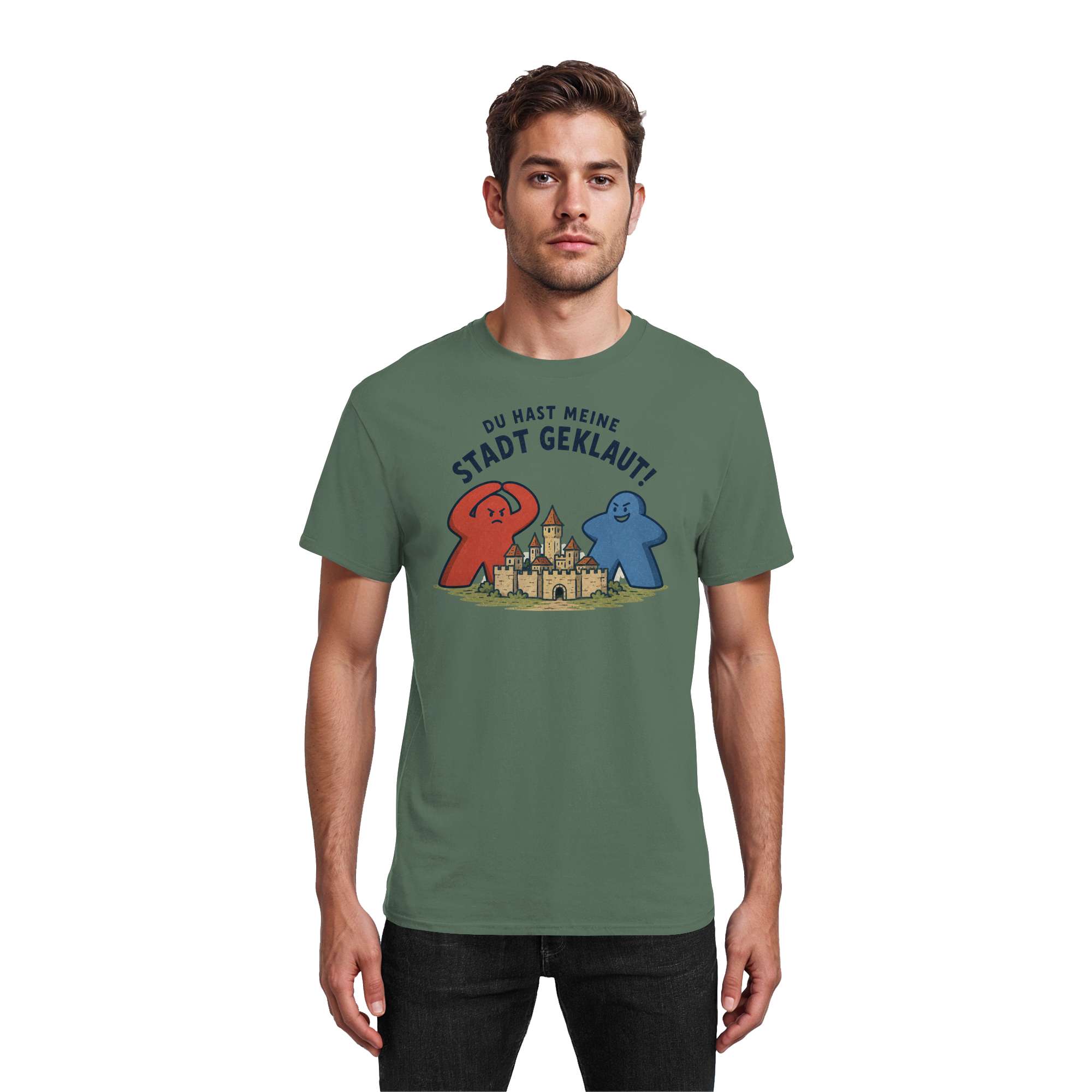 Stadtmauer der Freundschaft - Heavy Cotton T-Shirt