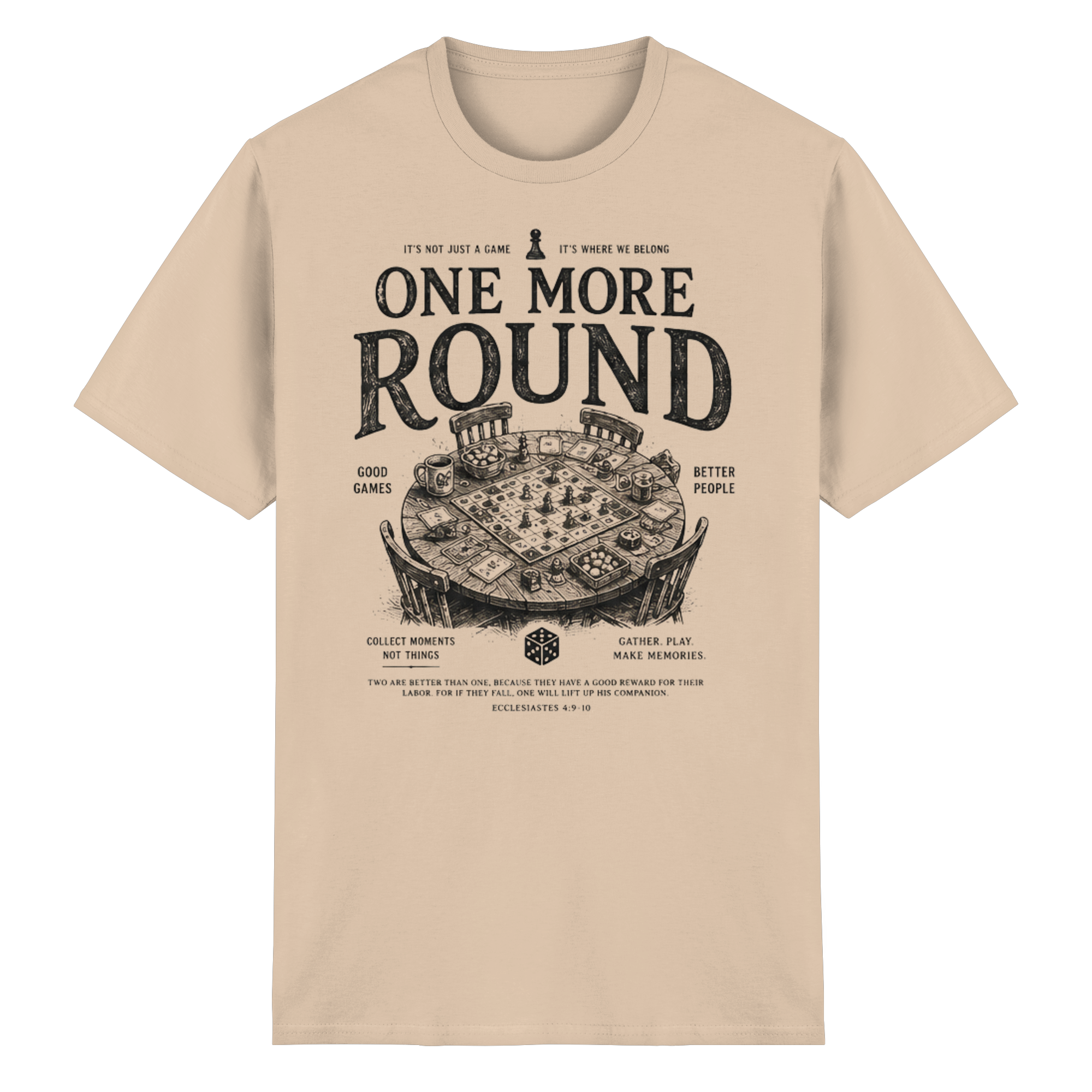 One More Round - Heavy Cotton T-Shirt